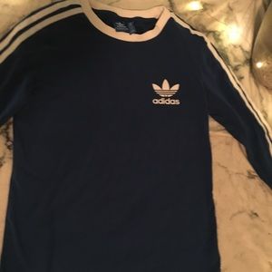 Adidas Originals Striped Long Sleeved Tee